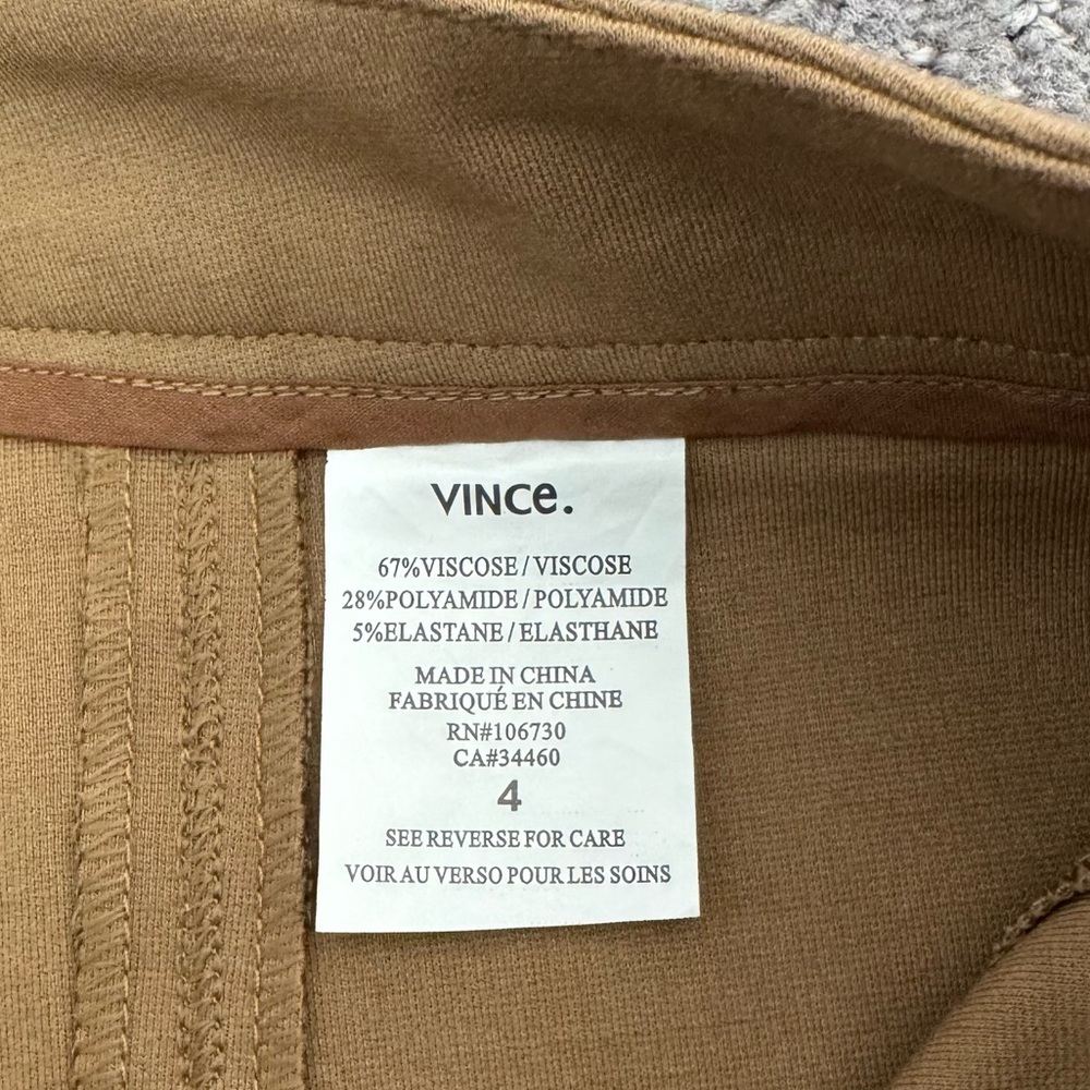 NWT Vince Skinny Pants, Size 4 - Picture 5 of 5